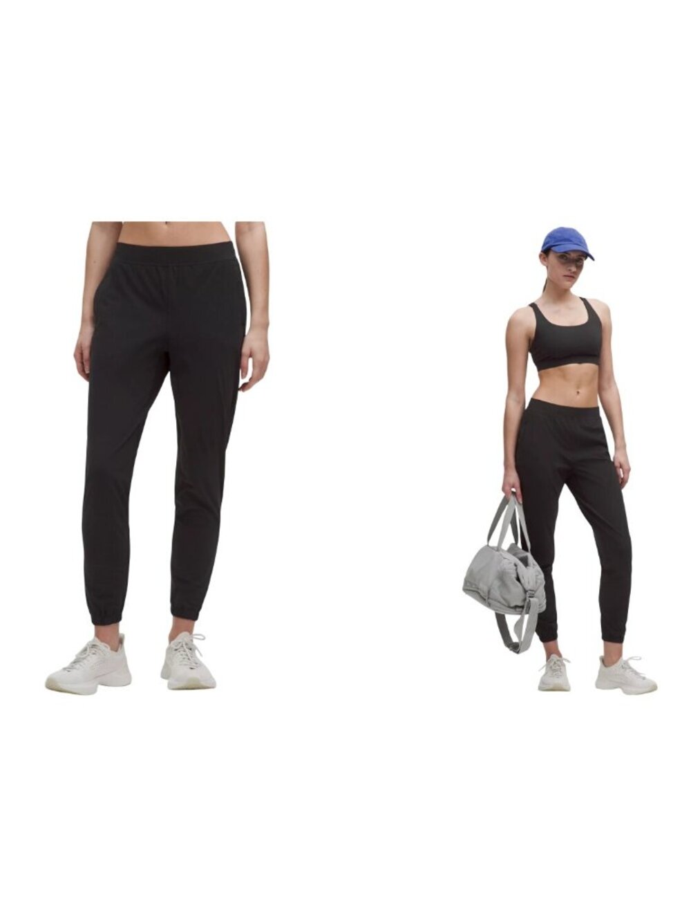 Lululemon Adapted State High-Rise Joggers Women's Size 2 Black Athleisure Taper